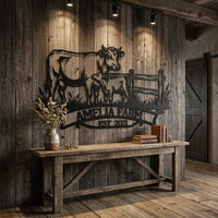 Personalized Farm Sign