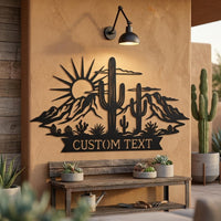 Personalized Desert Sign