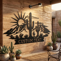 Personalized Desert Sign