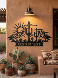 Personalized Desert Sign