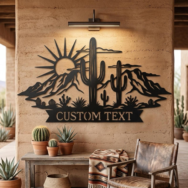 Personalized Desert Sign