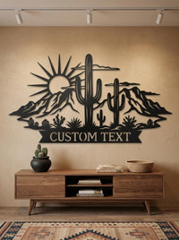 Personalized Desert Sign