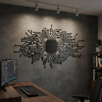 Circuit Board Wall Art