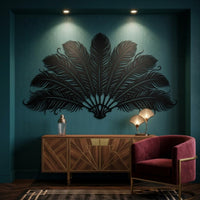 Peacock Feather Wall Art