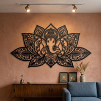Metal Ganesha Wall Art