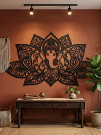 Metal Ganesha Wall Art