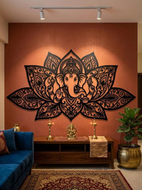 Metal Ganesha Wall Art