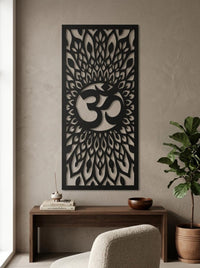 Metal Om Sign