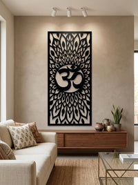Metal Om Sign