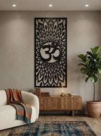 Metal Om Sign