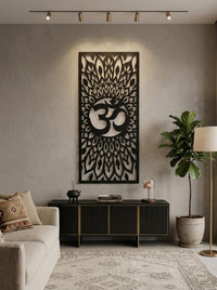 Metal Om Sign