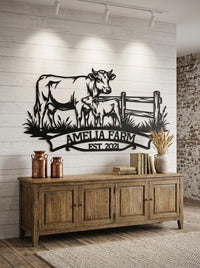Personalized Farm Sign