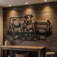 Personalized Farm Sign