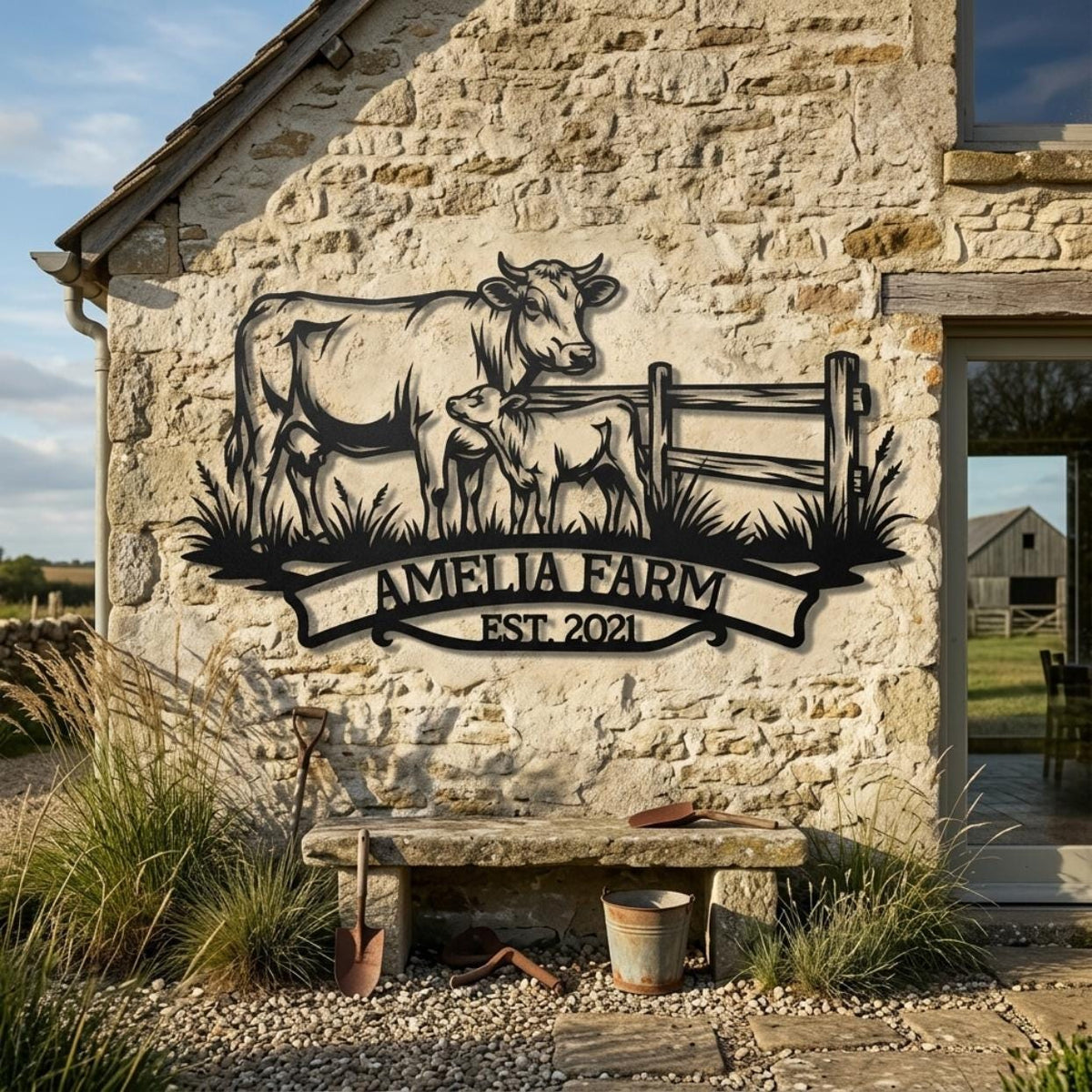 Personalized Farm Sign