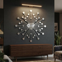 Diamond Sunburst Metal Wall Art