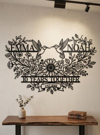 Personalized Anniversary Sign