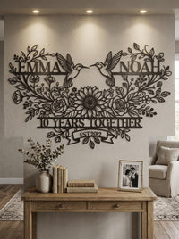 Personalized Anniversary Sign