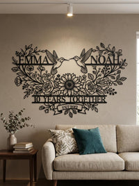 Personalized Anniversary Sign