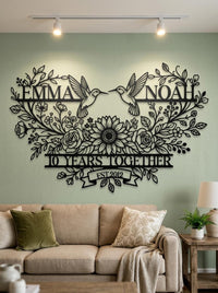 Personalized Anniversary Sign