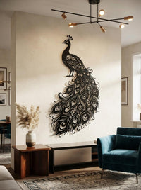 Peacock Metal Wall Art