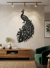 Peacock Metal Wall Art