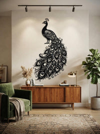 Peacock Metal Wall Art