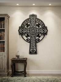 Celtic Cross Metal Wall Art