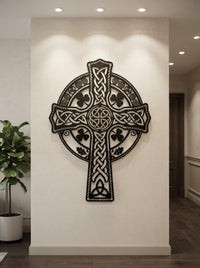 Celtic Cross Metal Wall Art
