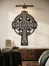 Celtic Cross Metal Wall Art