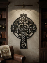 Celtic Cross Metal Wall Art