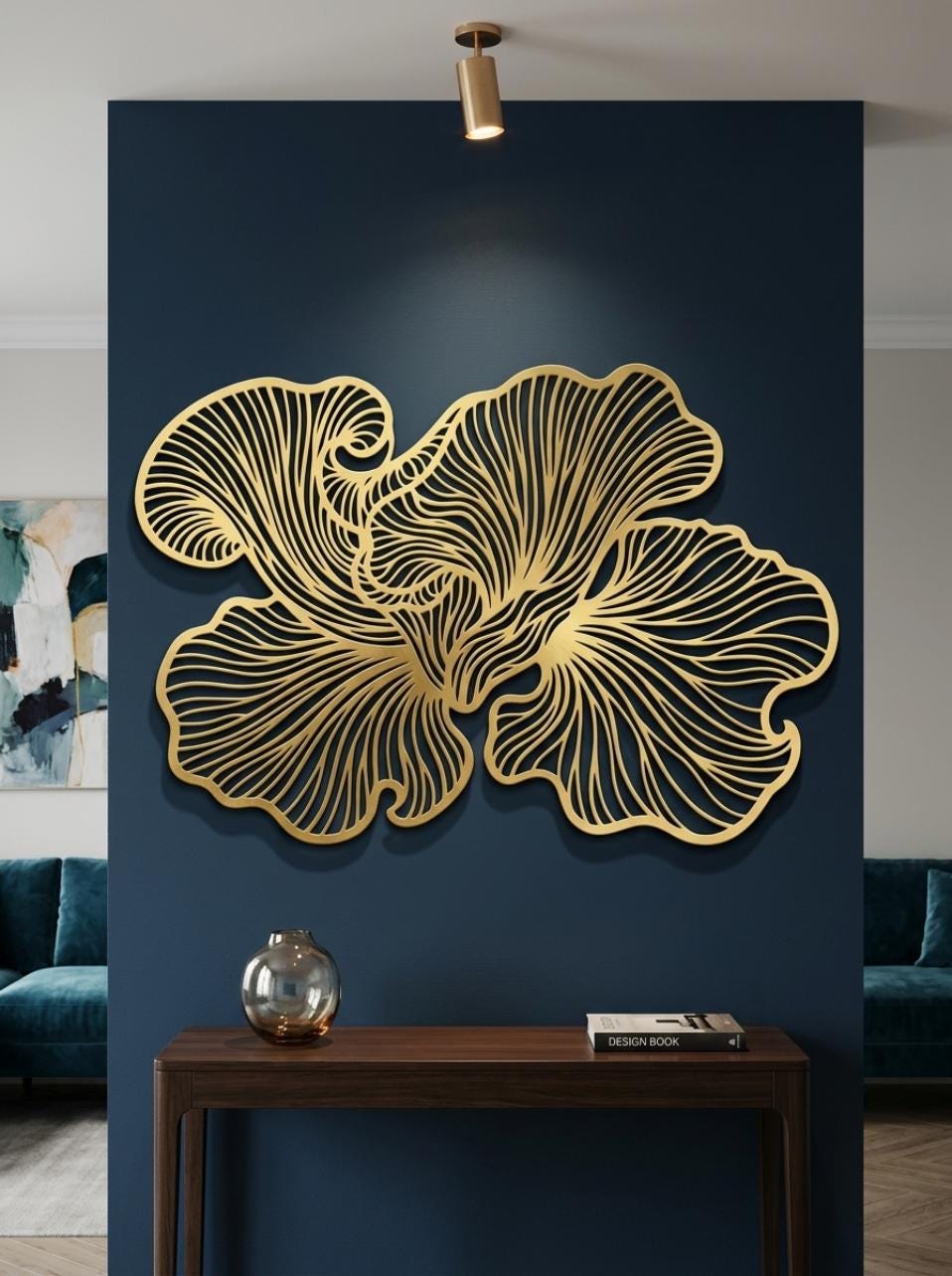 Abstract Mushroom Wall Art
