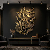Abstract Seaweed Wall Art