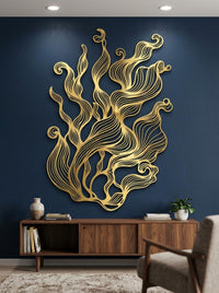 Abstract Seaweed Wall Art