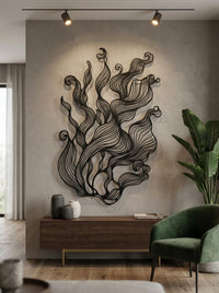 Abstract Seaweed Wall Art