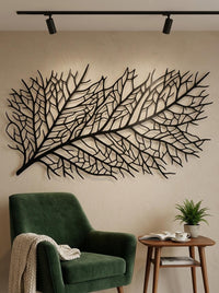 Skeleton Leaves Abstract Wall Art