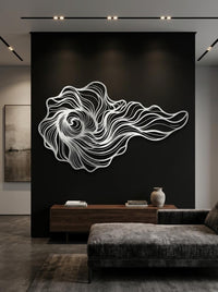 Abstract Conch Shell Wall Art