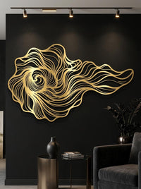 Abstract Conch Shell Wall Art
