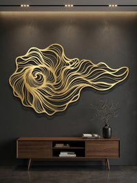 Abstract Conch Shell Wall Art