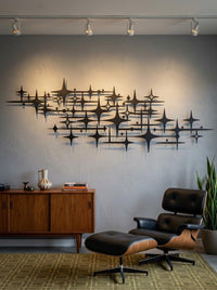 Atomic Starburst Wall Art