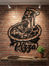 Metal Pizza Wall Art