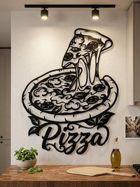 Metal Pizza Wall Art