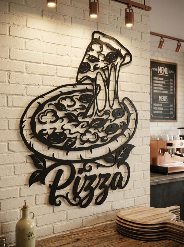 Metal Pizza Wall Art