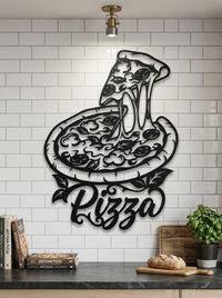 Metal Pizza Wall Art