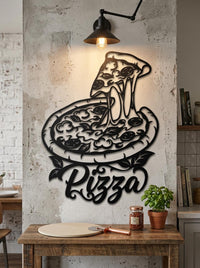 Metal Pizza Wall Art