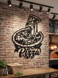 Metal Pizza Wall Art