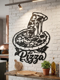 Metal Pizza Wall Art
