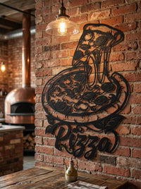 Metal Pizza Wall Art