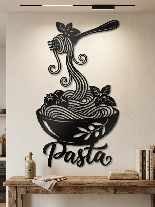 Pasta Metal Wall Art