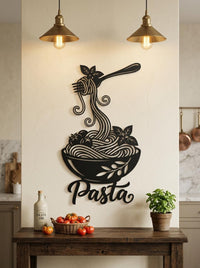 Pasta Metal Wall Art