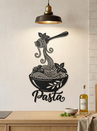 Pasta Metal Wall Art